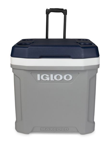 Ізотермічний контейнер на колесах MAXCOLD LATITUDE 62 ROLLER, 56 л, сірий з синім 0342233469668 фото