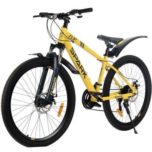 Велосипед SPARK FLIP (колеса &ndash; 26, сталева рама &ndash; 15) жовтий 000239227 фото