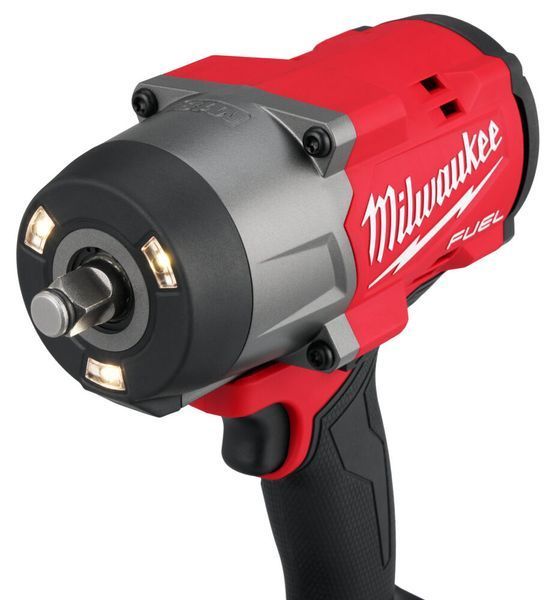 Гайковерт акумуляторний безщітковий MILWAUKEE 1/2" (2034 Нм) M18 FHIWF2F12MC-502X жилет + M18 ALIS-0 4933499452 фото
