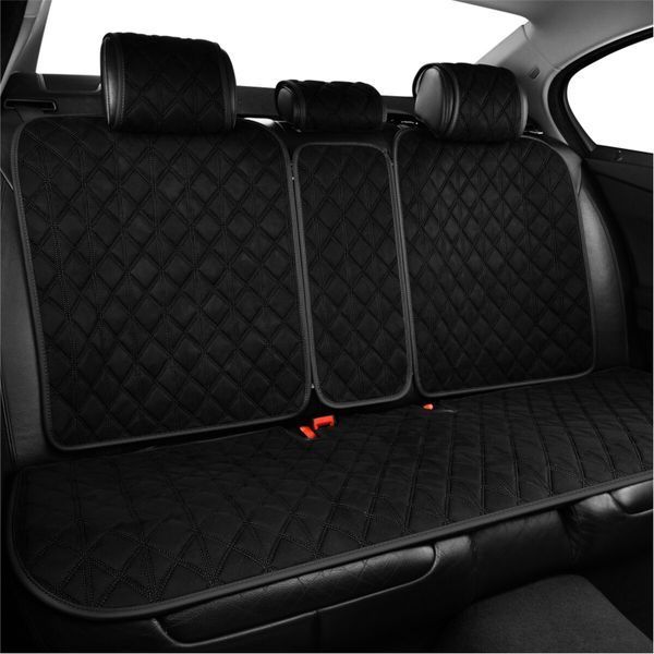 Комплект преміум накидок для сидінь CarLife Nitro, black SC40104 фото