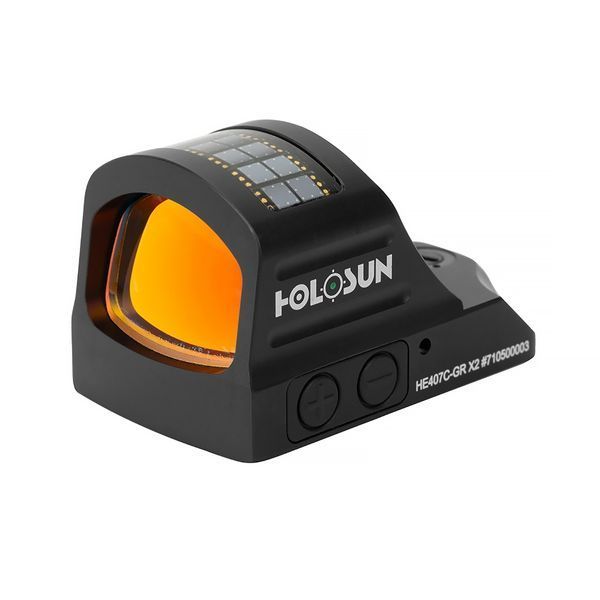 Коліматорний приціл HOLOSUN HE407C-GR X2 + Безкоштовна доставка 747230 фото