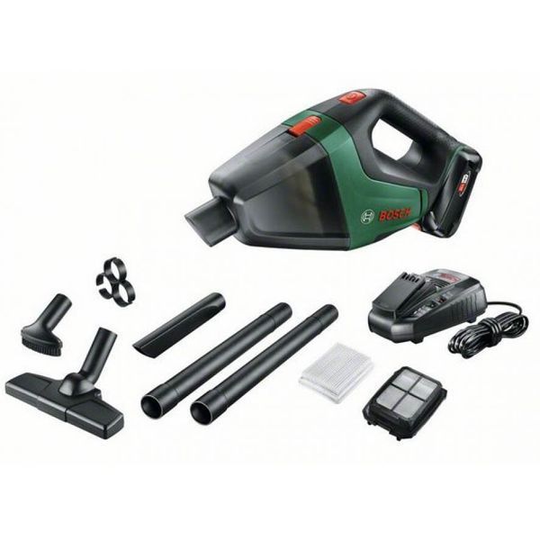 Пилосос акумуляторний Bosch UniversalVac 18, 1 АКБ і ЗУ (06033B9103) 06033B9103 фото