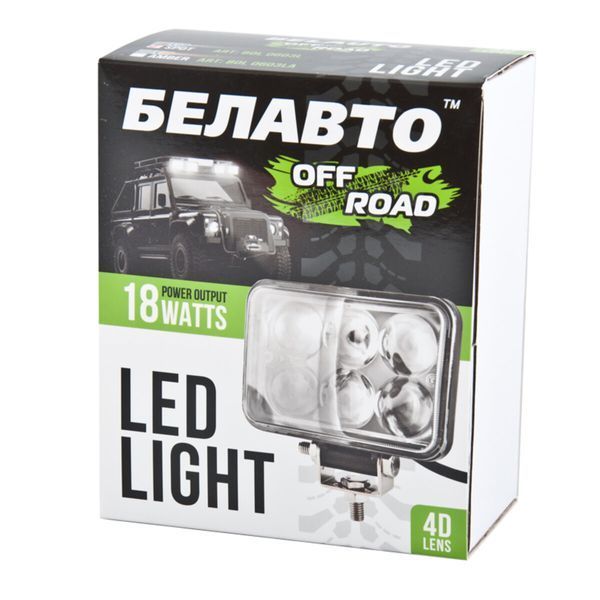 Автолампа світлодіодна Belauto Epistar Amber LED (6*3w) BOL0603LA фото