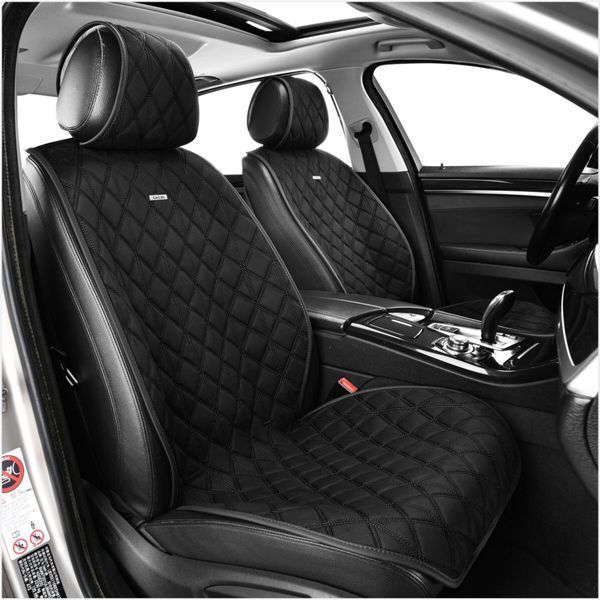 Комплект преміум накидок для сидінь CarLife Nitro, black SC40104 фото