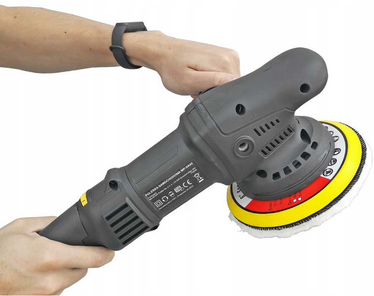 Машинка полірувальна MAJSTER POLSKA MP0445 1.6KW + 4 губки MP0445 фото