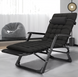 Розкладне крісло ліжко з подушкою LEOBRO Чорний (LB-FCB-G1-BLK) LB-FCB-G1-BLK фото 2