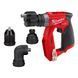 Дриль-шурупокрут акумуляторний MILWAUKEE, M12 FDDXKIT-0X, 34Нм (4 насадки FIXTEC, HD кейс) 4933471332 фото 2