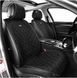 Комплект преміум накидок для сидінь CarLife Nitro, black SC40104 фото 4