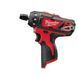 Шуруповерт мом. 30 Нм, MILWAUKEE M12 BD-0 4933441910 4933441910 фото 1