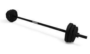 Штанга Body Pump Black Zipro з комплектом обтяжень 20 кг 5902659842183 фото