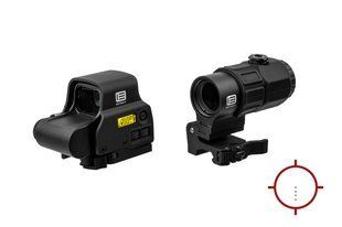 Комплект EOTech прицел коллиматорный EXPS3-4 с компактным увеличителем G45 5х 5003429 фото