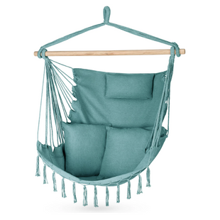 Бразильське крісло - гамак Outtec Boho XXL зелений 5907766665694 фото