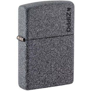 Запальничка бензинова ZIPPO Reg Iron Stone Logo Zippo (211 ZL) 211 ZL фото