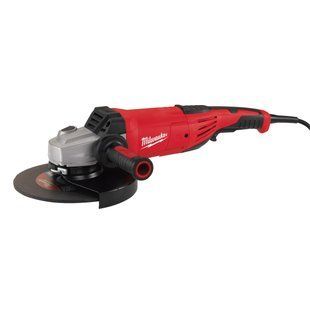Кутова шліфувальна машина MILWAUKEE 180 мм AGV 22-180 E 4933431820 (+ захисний кожух, гайка фланцева, бічна рукоятка, кабель 4 м 4933431820 фото