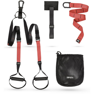 Тренувальні петлі TRX Gymtek Pro червоний 5907766663782 фото