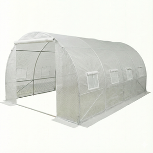Велика теплиця парник 3 на 4 м LEOBRO Біла армована (LB-G104-WHT) LB-G104-WHT фото