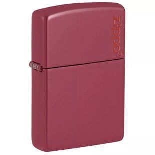 Запальничка Zippo Red Brick Zippo Logo 49844 ZL 49844 ZL фото