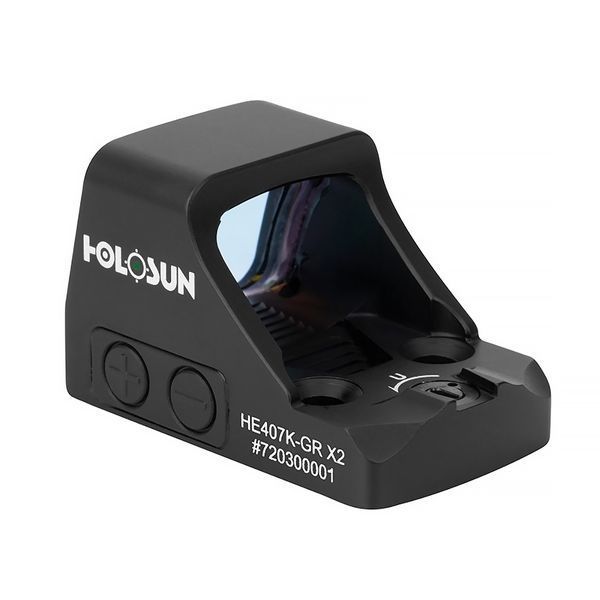 Коліматорний приціл HOLOSUN HE407K-GR X2 + Безкоштовна доставка 747232 фото
