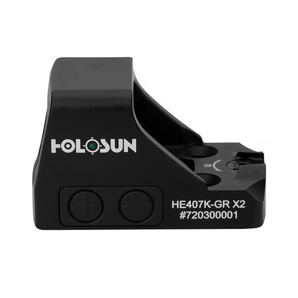 Коліматорний приціл HOLOSUN HE407K-GR X2 + Безкоштовна доставка 747232 фото