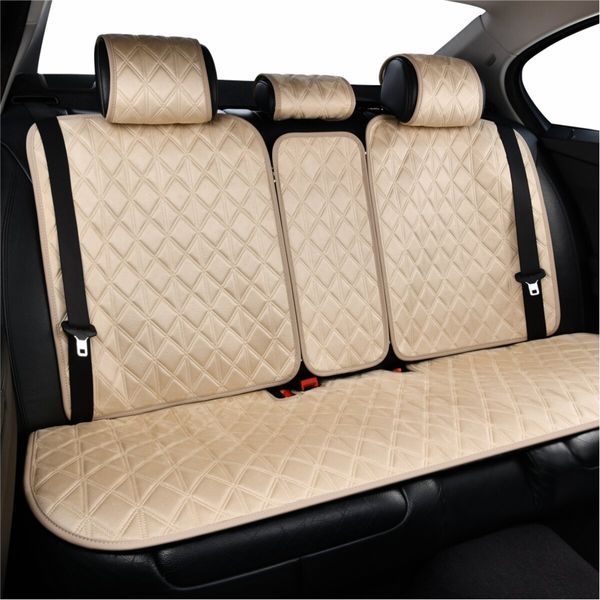 Комплект преміум накидок для сидінь CarLife Nitro, biege SC40304 фото