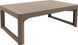 Стіл для саду пластиковий Keter Lyon rattan table, бежевий 8711245143453 фото 4
