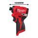 Гвинтокрут акумуляторний 1/4'' HEX MILWAUKEE M12 BLIDRC-202C (124Нм) 4933499690 фото 2