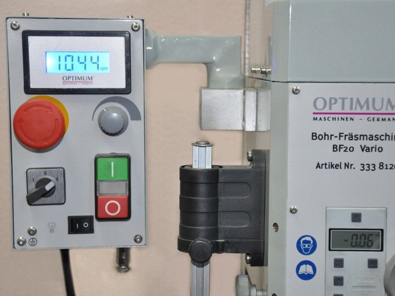 Фрезерний верстат по металу OPTImill BF 20 Vario 3338120 фото