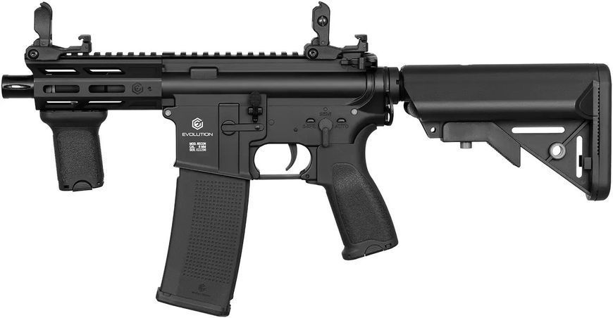 Страйкбольна гвинтівка Evolution Recon XS EMR AEG 6 мм cashmir black (EH33AR) 1636.00.07 фото