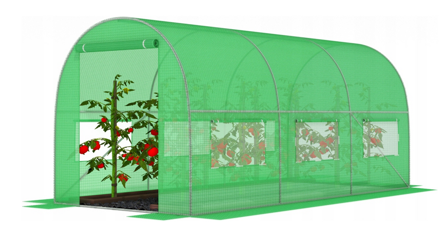 Садова теплиця парник LEOBRO Garden 10м2 Green (LB-10M19) LB-10M19 фото