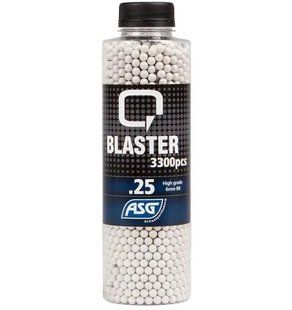 Страйкбольні кульки ASG Q Blaster 0.25g, 3300 шт white 2370.47.81 фото