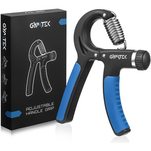 Еспандер регульований Gymtek 10-40кг чорно-синій 5907766661023 фото