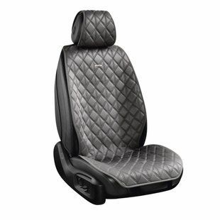 Комплект преміум накидок для сидінь CarLife Nitro, grey SC40204 фото