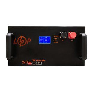 Акумулятор LP LiFePO4 51,2V - 230 Ah (11776Wh) (Smart BMS 200A/100А) з LCD метал RM RS485/CAN LP23628 фото