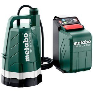 Акумуляторний занурювальний насос Metabo TPF 18 LTX 7000, без акб 601748850 фото