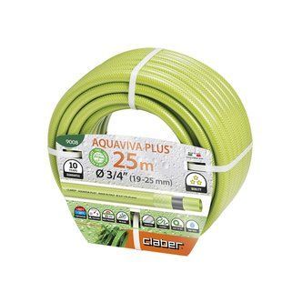 Шланг поливальний 3/4 , 25м Aquaviva Plus, салатовий 90080000 фото