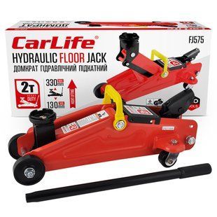 Домкрат підкатний Carlife 2т 130-330мм FJ575 FJ575 фото