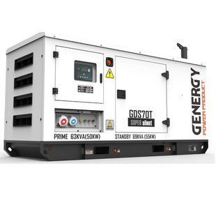 Генератор дизельний GENERGY GDS70T 55 кВт(240211090) 240211090 фото