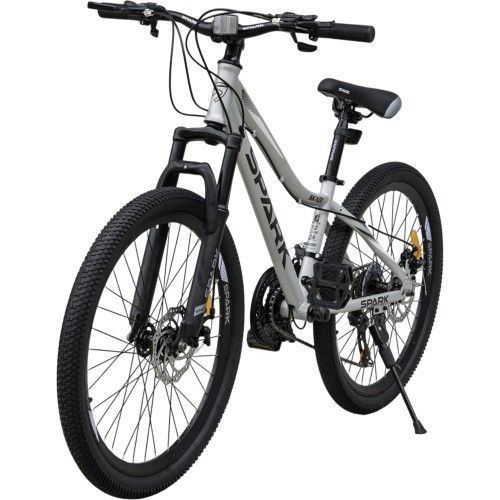Велосипед SPARK SKADI (колеса - 24, сталева рама - 12) сірий 000240097 фото