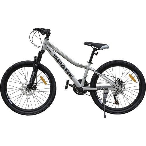 Велосипед SPARK SKADI (колеса - 24, сталева рама - 12) сірий 000240097 фото