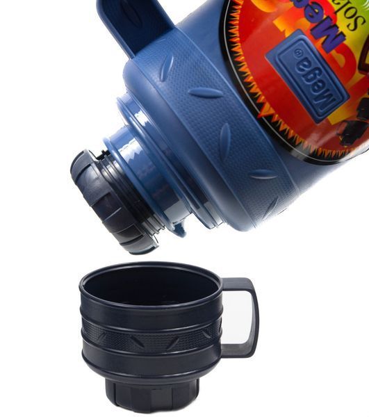 Термос Mega SO100CDBS 1 л, синій 0717040102761BLUE фото