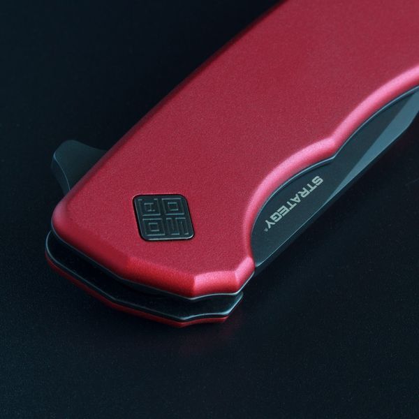 Ніж Ocaso Strategy, Red Aluminum, Black 4009345 фото