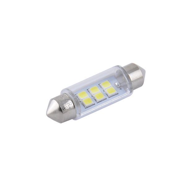 LED автолампа Solar 12V SV8.5 T11x39 6SMD white, 2шт SL1351 фото