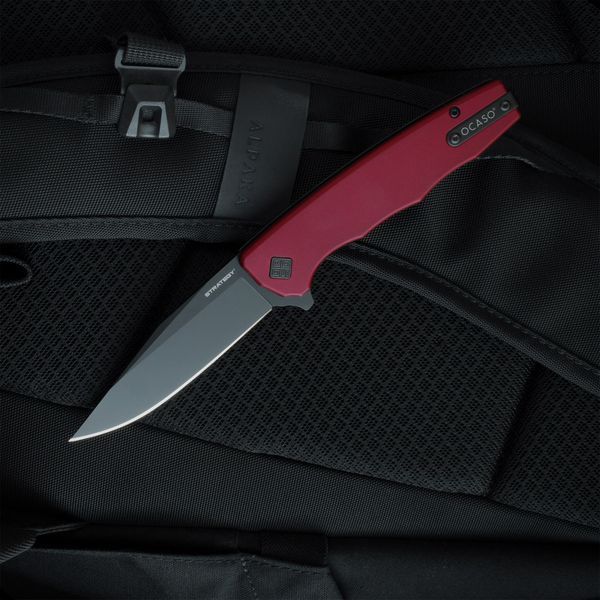 Ніж Ocaso Strategy, Red Aluminum, Black 4009345 фото