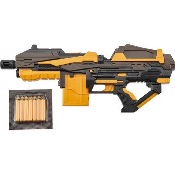Бластер ZIPP Toys + 10 патронів ц:жовтий FJ1055 фото