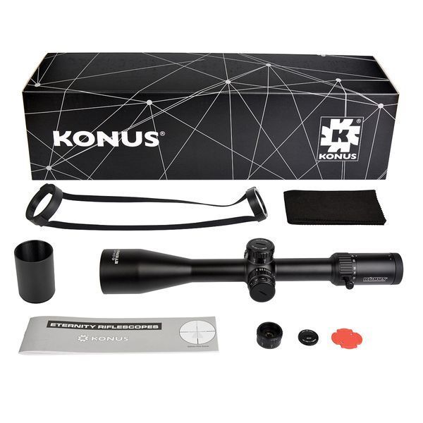 Оптичний приціл KONUS ETERNITY 6-24x50 PRS Ballistic FFP IR - Безкоштовна доставка 7295 фото