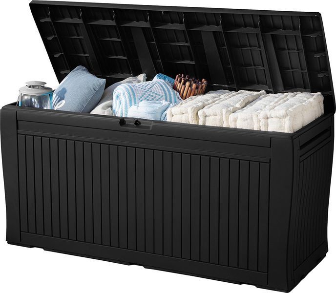 Ящик для зберігання Keter Comfy 270 л, графіт 7290106930186 фото