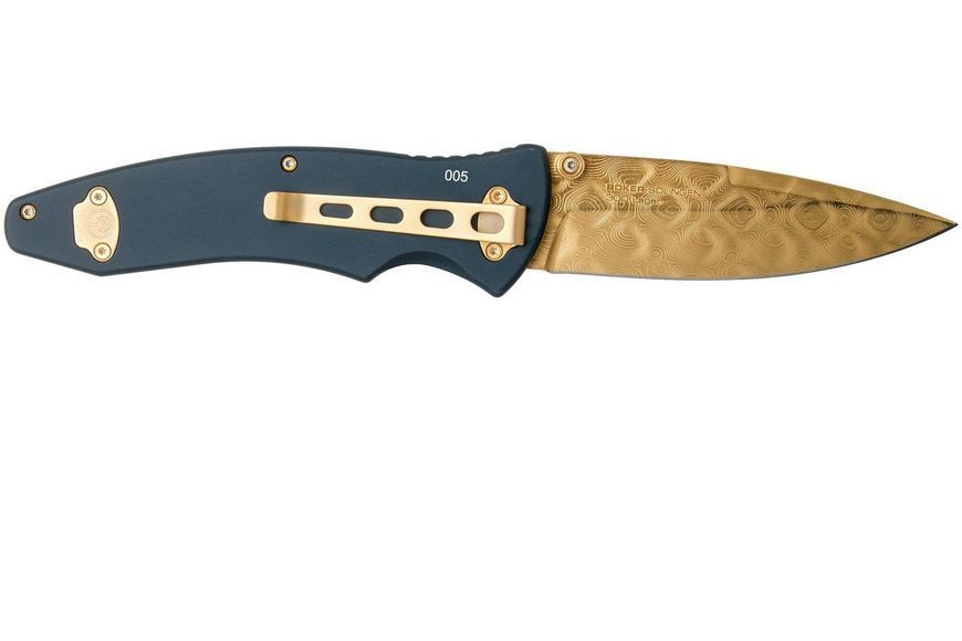 Ніж BOKER TIRPITZ DAMAST GOLD 110194DAM 2373.08.45 фото