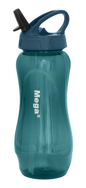 Спортивна пляшка Mega Tritan MT065DS, 0,65 л, блакитна 0717040678020BLUE фото