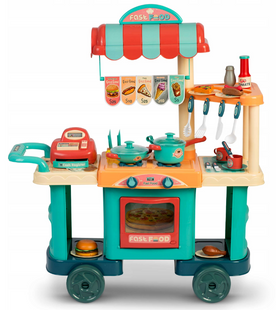 Ігрова дитяча кухня на колесах Ricokids (773000) 773000 фото