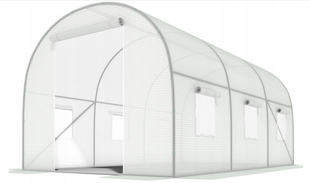 Садова теплиця парник LEOBRO Garden 6м2 White (LB-6M19W) LB-6M19W фото